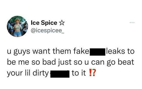 ice apice leak|Ice Spice Addresses Leaked Text Messages In New Interview